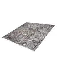 Grau Persien Persischer Vintage Teppich 228 x 228 cm - view 1