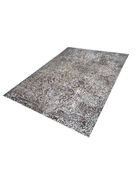 Grijs Perzië Perzisch Vintage Tapijt 280 x 228 cm - view 1