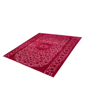 Rot Persien Persischer Vintage Teppich 287 x 287 cm - view 1