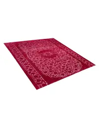 Rot Persien Persischer Vintage Teppich 287 x 287 cm - view 2