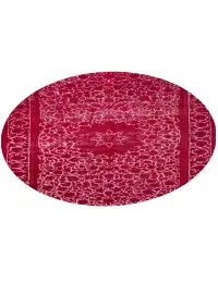 Rot Persien Persischer Vintage Teppich 287 x 287 cm - view 1