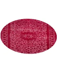 Rot Persien Persischer Vintage Teppich 287 x 287 cm - view 2