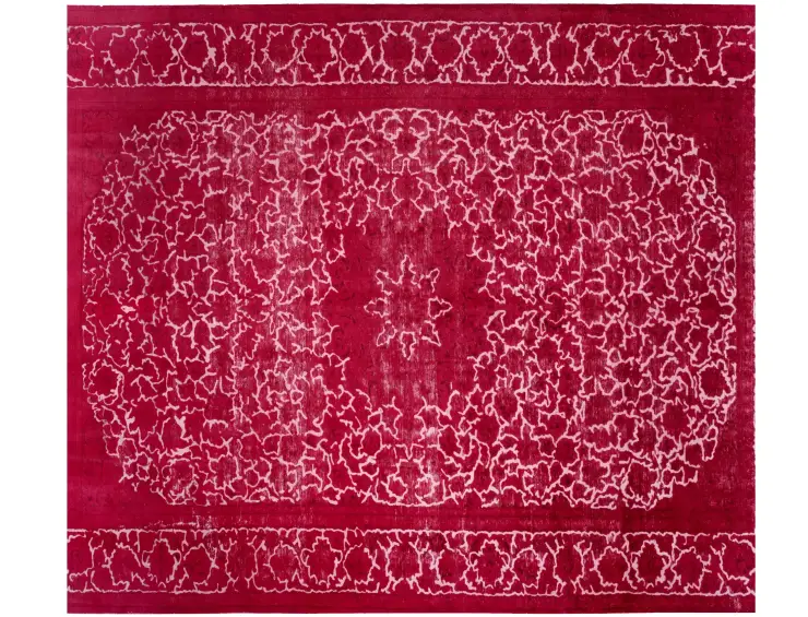 Rot Persien Persischer Vintage Teppich 400 x 287 cm