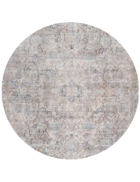 Grigio Persiano Tappeto vintage persiano 210 x 210 cm