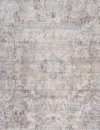 Grau Persien Persischer Vintage Teppich 260 x 210 cm - view 3