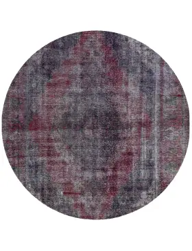 Lila Persien Vintage Teppich 272 x 272 cm