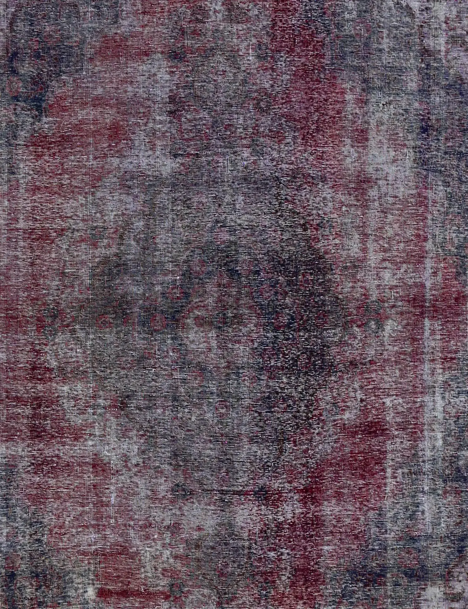 Purple Persia Vintage Carpet 272 x 272 cm - Unique Handmade Carpet