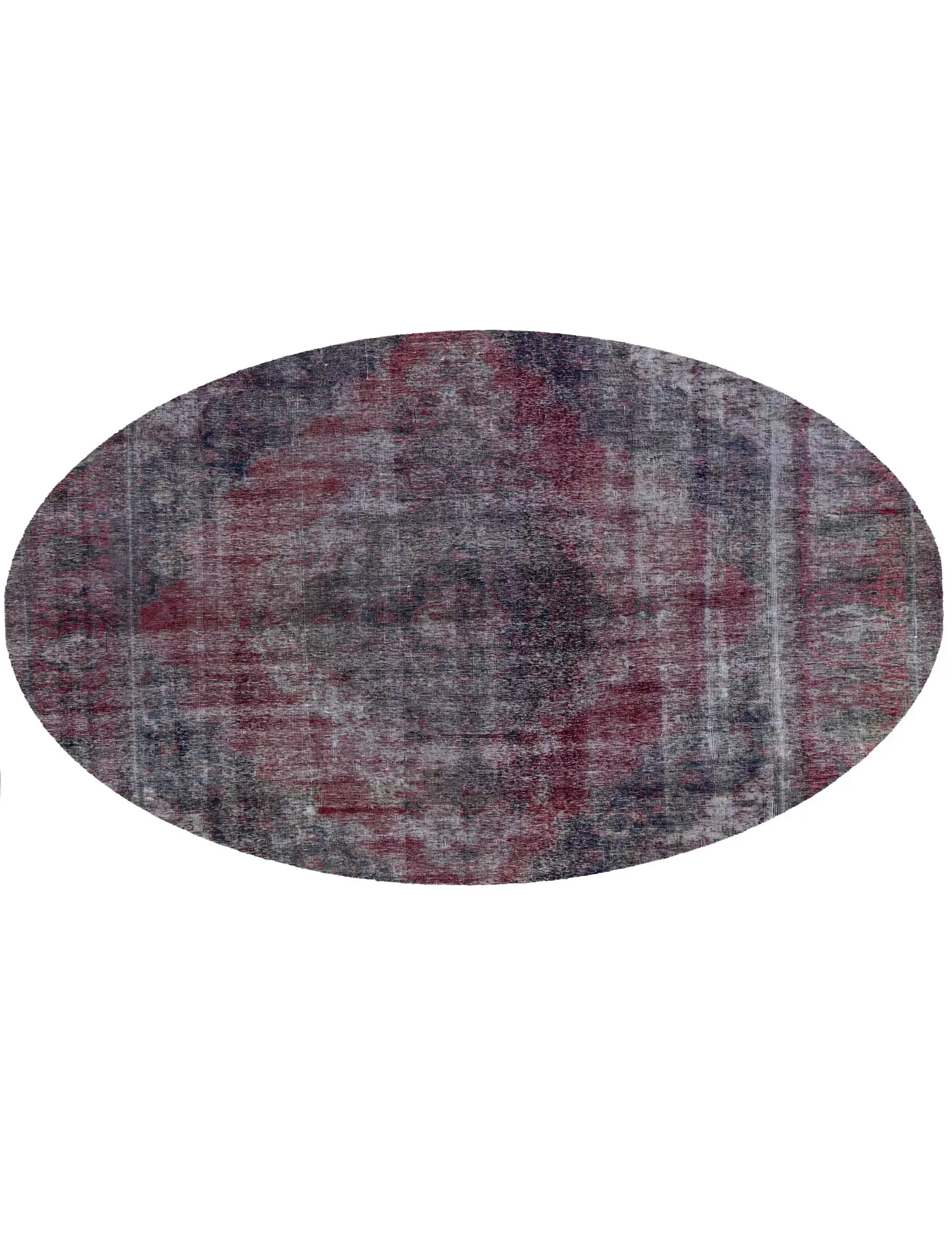 Purple Persia Vintage Carpet 272 x 272 cm - Unique Handmade Carpet