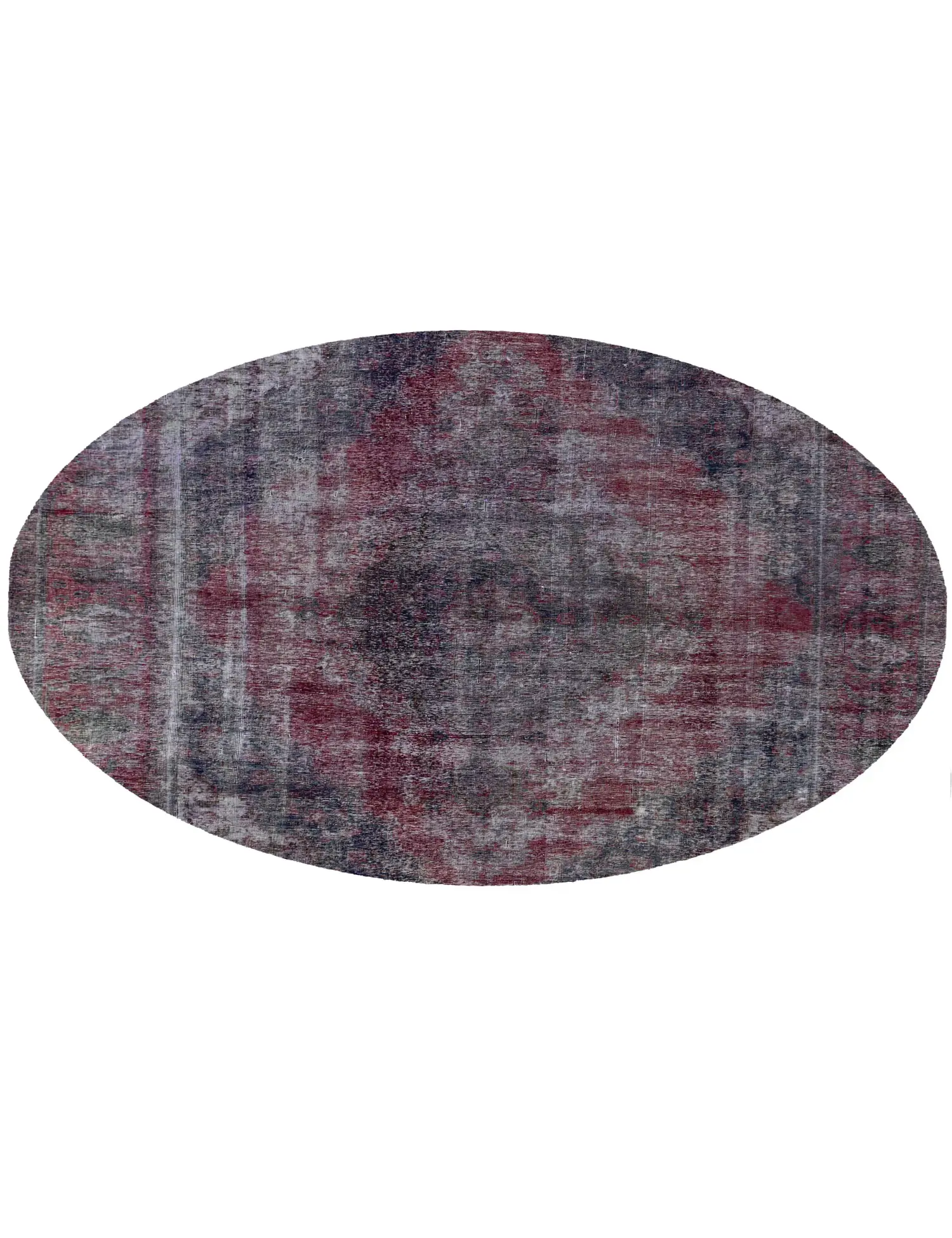 Purple Persia Vintage Carpet 272 x 272 cm - Unique Handmade Carpet