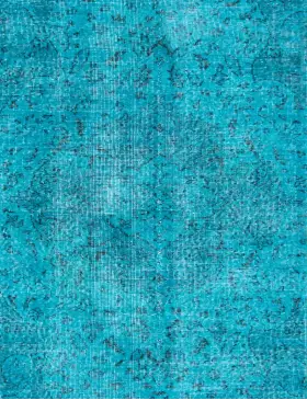 Türkis Türkei Vintage Teppich 161 x 161 cm - view 3