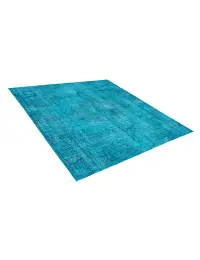 Türkis Türkei Vintage Teppich 161 x 161 cm - view 2
