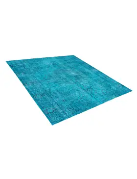 Türkis Türkei Vintage Teppich 161 x 161 cm - view 2
