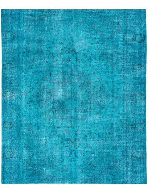 Turkoise Turkey Vintage Carpet 200 x 161 cm