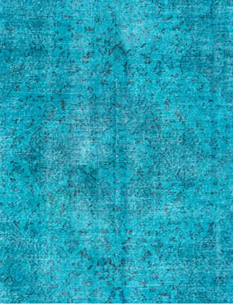 Turkoise Turkey Vintage Carpet 200 x 161 cm - view 3