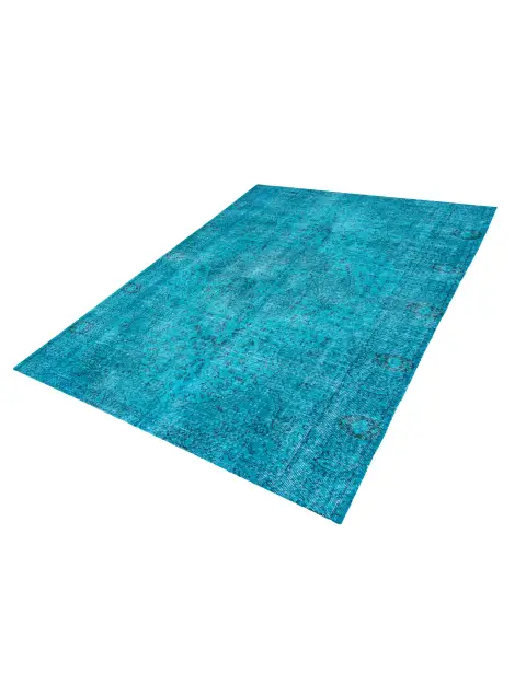 Turkoise Turkey Vintage Carpet 200 x 161 cm - view 1