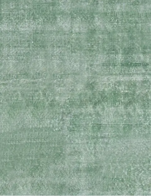Grün Türkei Vintage Teppich 132 x 132 cm - view 3