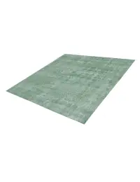 Grün Türkei Vintage Teppich 132 x 132 cm - view 1