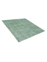 Grün Türkei Vintage Teppich 132 x 132 cm - view 2