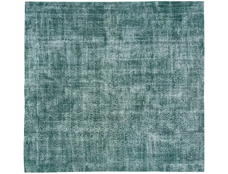 Grün Türkei Vintage Teppich 237 x 237 cm