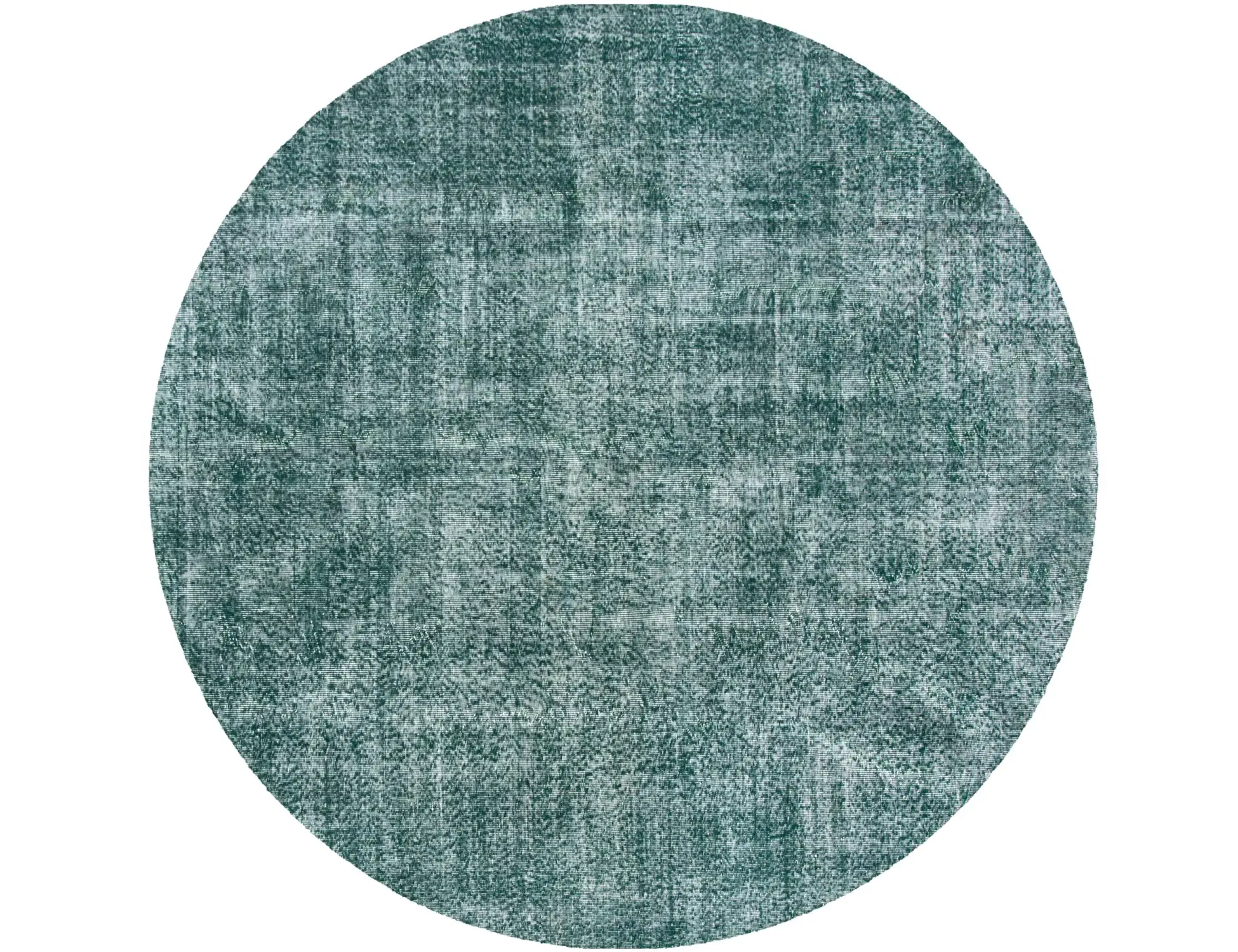 Grün Türkei Vintage Teppich 237 x 237 cm