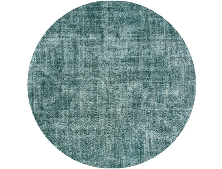 Grün Türkei Vintage Teppich 237 x 237 cm