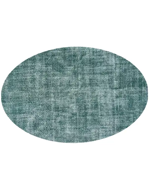 Groen Turkije Vintage Tapijt 237 x 237 cm - view 1