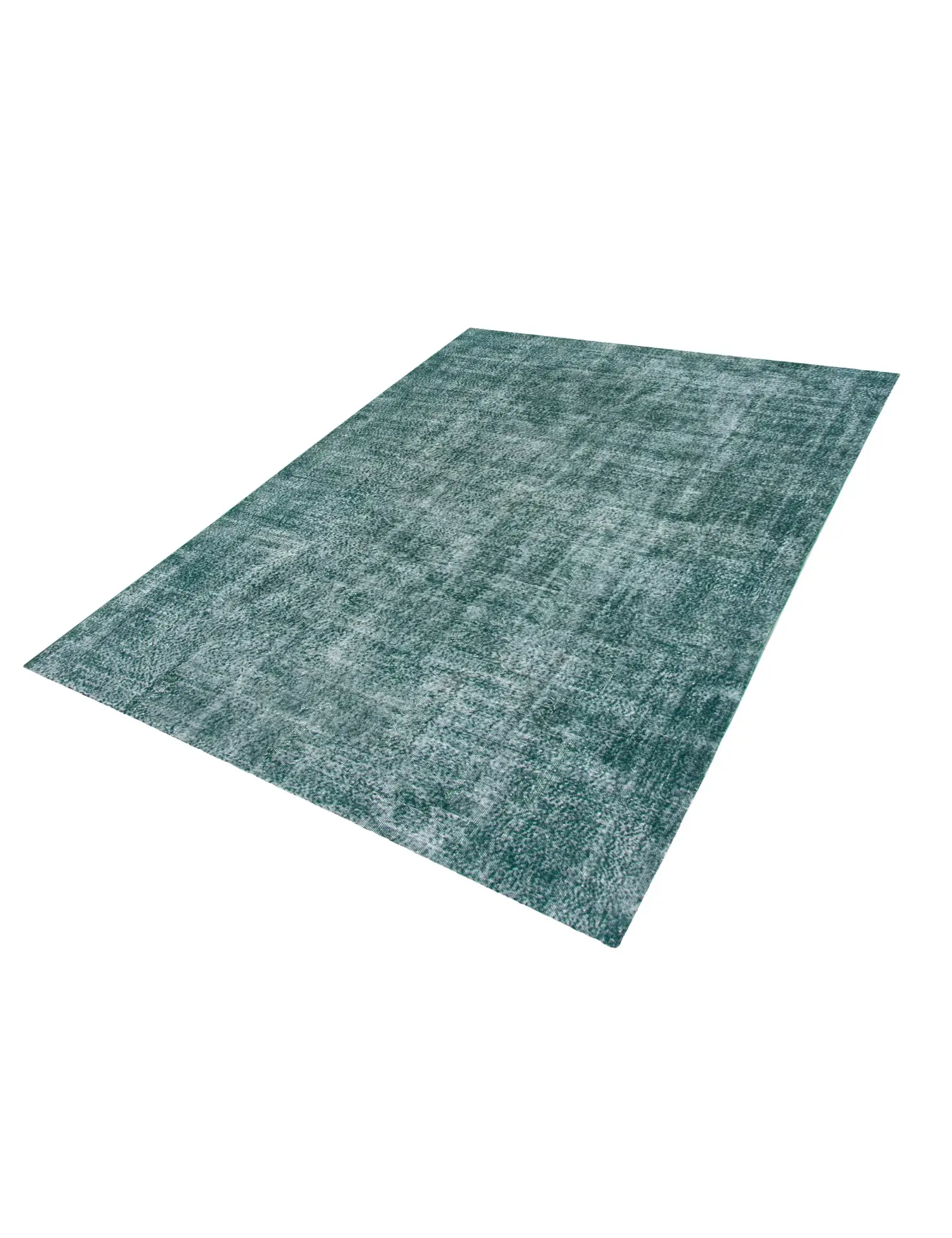 Grün Türkei Vintage Teppich 300 x 237 cm - Einzigartiger handgefertigter Teppich