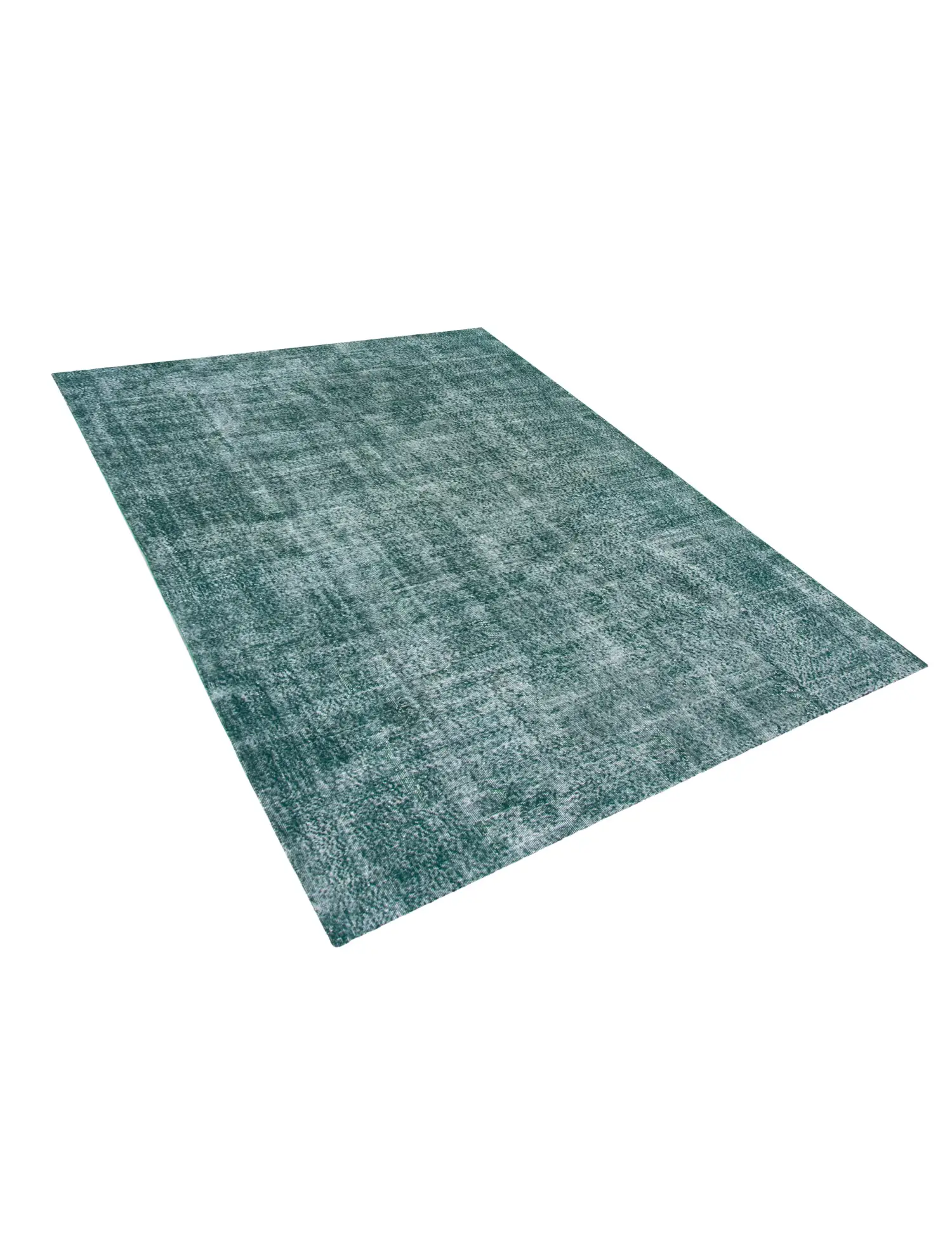 Grün Türkei Vintage Teppich 300 x 237 cm - Einzigartiger handgefertigter Teppich