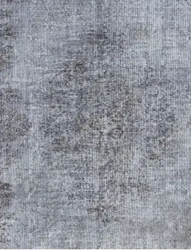 Grå Tyrkiet Vintagetæppe 173 x 173 cm - view 3