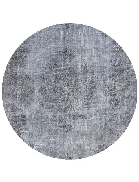 Harmaa Turkki vintage matot 173 x 173 cm