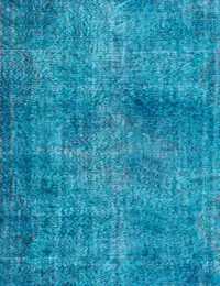 Blau Türkei Vintage Teppich 175 x 175 cm - view 3