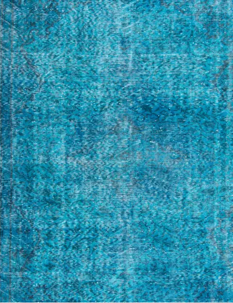 Blauw Turkije Vintage Tapijt 175 x 175 cm - view 3