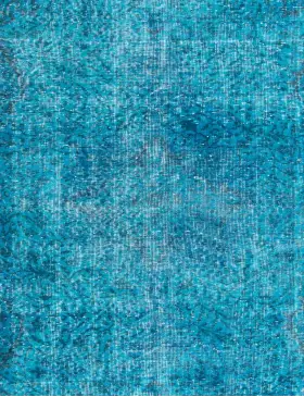 Blau Türkei Vintage Teppich 175 x 175 cm - view 3