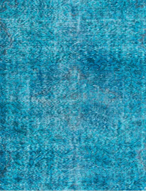 Sininen Turkki vintage matot 175 x 175 cm - view 3