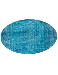 Blau Türkei Vintage Teppich 175 x 175 cm - view 1