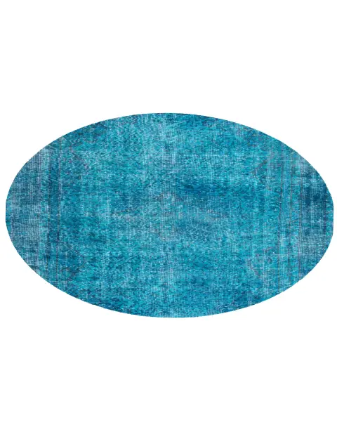 Sininen Turkki vintage matot 175 x 175 cm - view 2