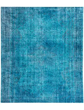 Blu Turco Tappeto vintage 230 x 175 cm