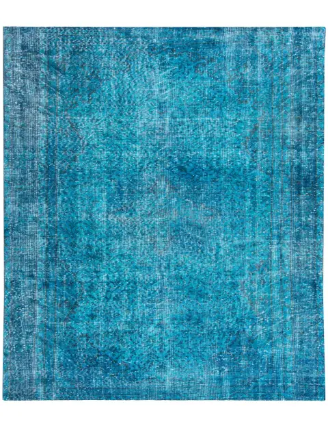 Blau Türkei Vintage Teppich 230 x 175 cm