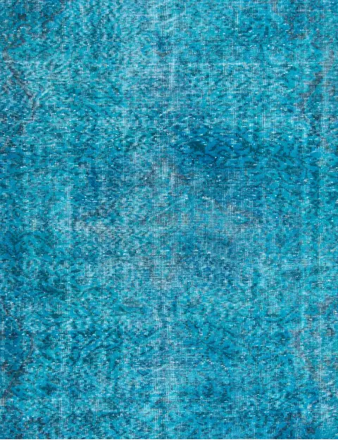 Blau Türkei Vintage Teppich 230 x 175 cm - view 3