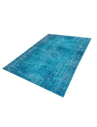 Blau Türkei Vintage Teppich 230 x 175 cm - view 1