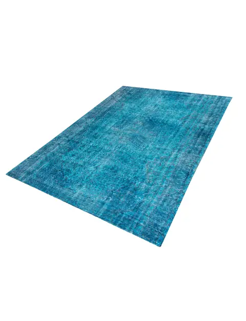Blau Türkei Vintage Teppich 230 x 175 cm - view 1