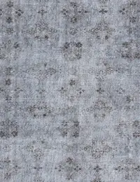 Grau Türkei Vintage Teppich 193 x 193 cm - view 3