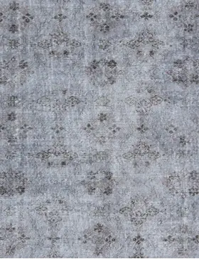 Grau Türkei Vintage Teppich 193 x 193 cm - view 3