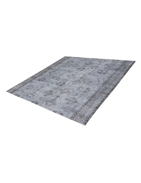 Grijs Turkije Vintage Tapijt 193 x 193 cm - view 1