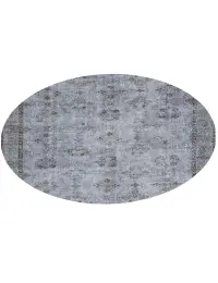 Grau Türkei Vintage Teppich 193 x 193 cm - view 1