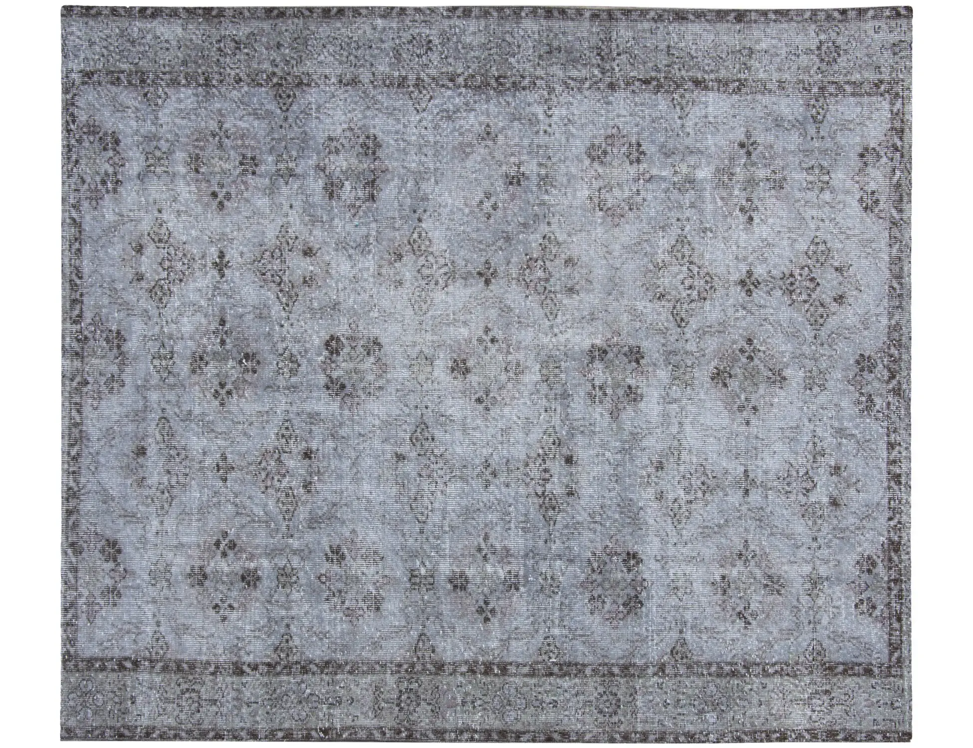Grau Türkei Vintage Teppich 250 x 193 cm