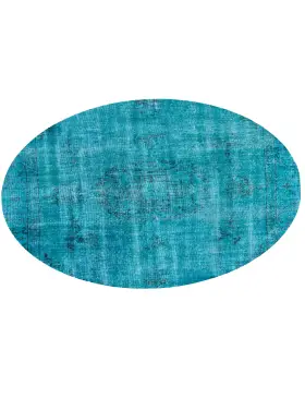 Blau Türkei Vintage Teppich 180 x 180 cm - view 1