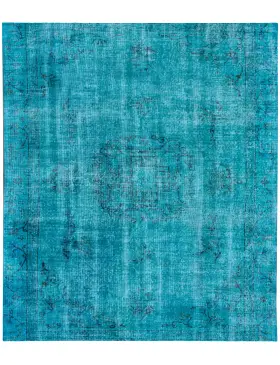 Blå Tyrkia vintage teppe 240 x 180 cm