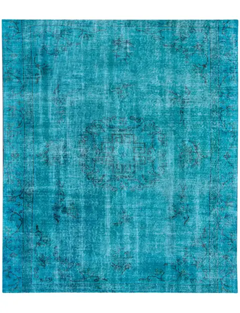 Blauw Turkije Vintage Tapijt 240 x 180 cm
