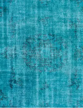 Blå Tyrkia vintage teppe 240 x 180 cm - view 3